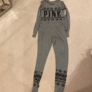 Pink pajama set